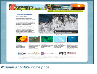 Waipuni Kahalu‘u home page