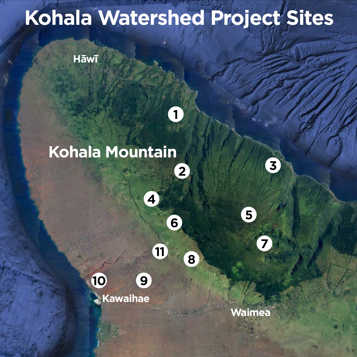 Kohala Mountain Map 